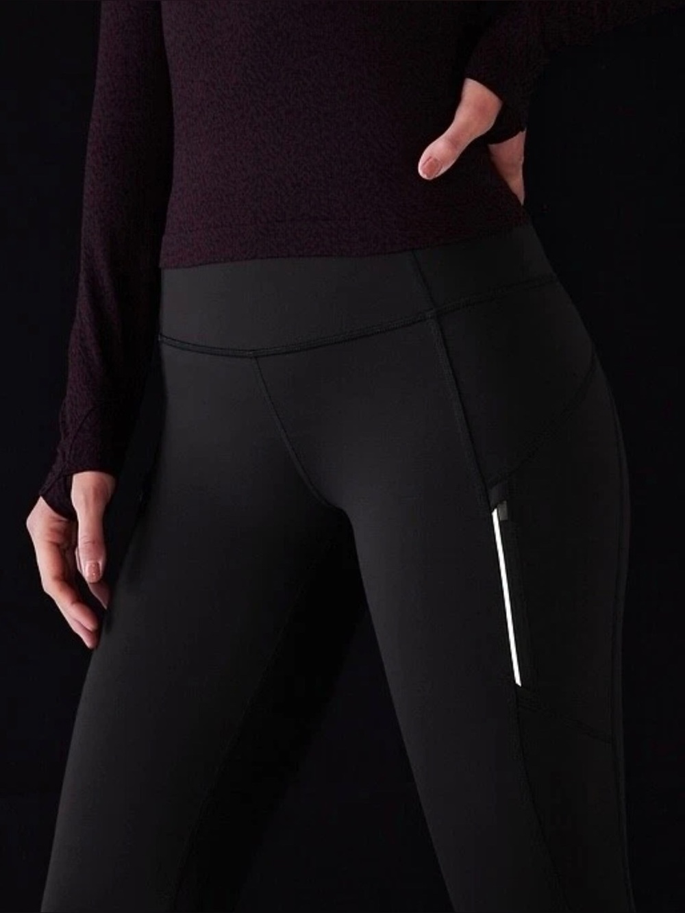Athleta ranier Black Performance High-Rise Leggings - Women - Picture 5 of 14